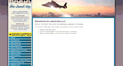 Desktop Screenshot of air-land-sea.com